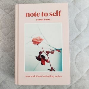 Note To Self by Connor Franta Book Open Diary Biography and Autobiography